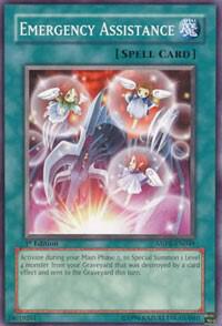 Emergency Assistance ANPR-EN049 card from Ancient Prophecy