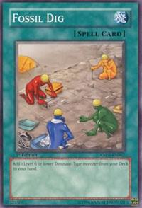 Fossil Dig ANPR-EN062 card from Ancient Prophecy