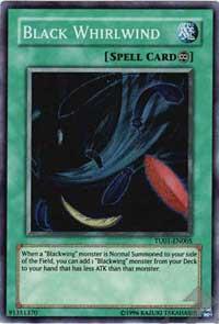 Black Whirlwind TU01-EN005 card from Turbo Pack Booster One Pack