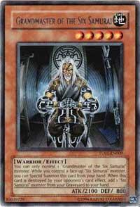 Grandmaster of the Six Samurai TU01-EN009 card from Turbo Pack Booster One Pack