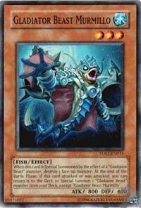 Gladiator Beast Murmillo TU01-EN015 card from Turbo Pack Booster One Pack
