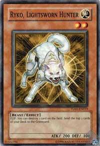 Ryko, Lightsworn Hunter TU01-EN019 card from Turbo Pack Booster One Pack