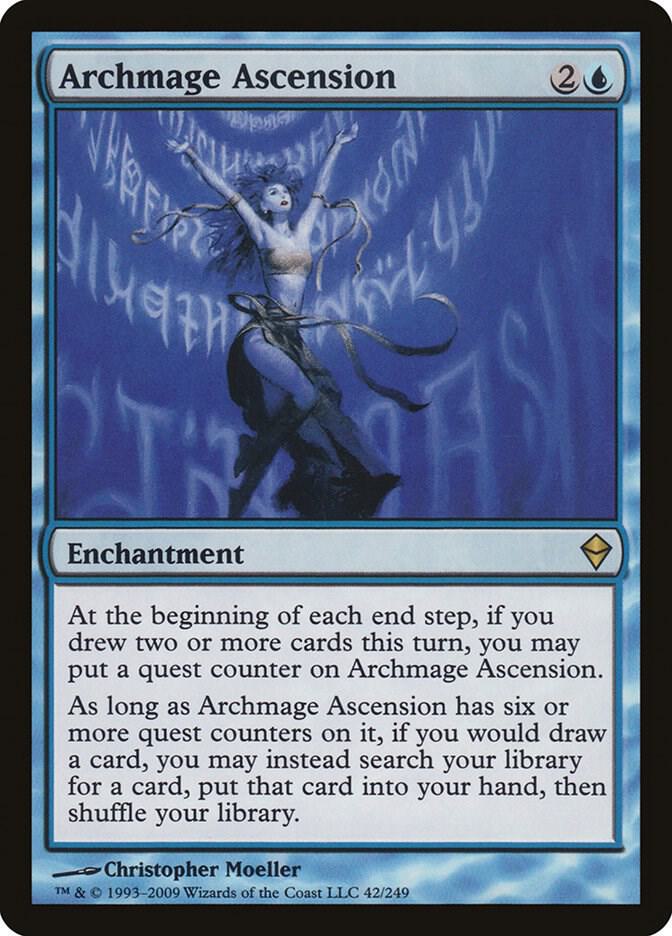 Archmage Ascension 42 card from Zendikar