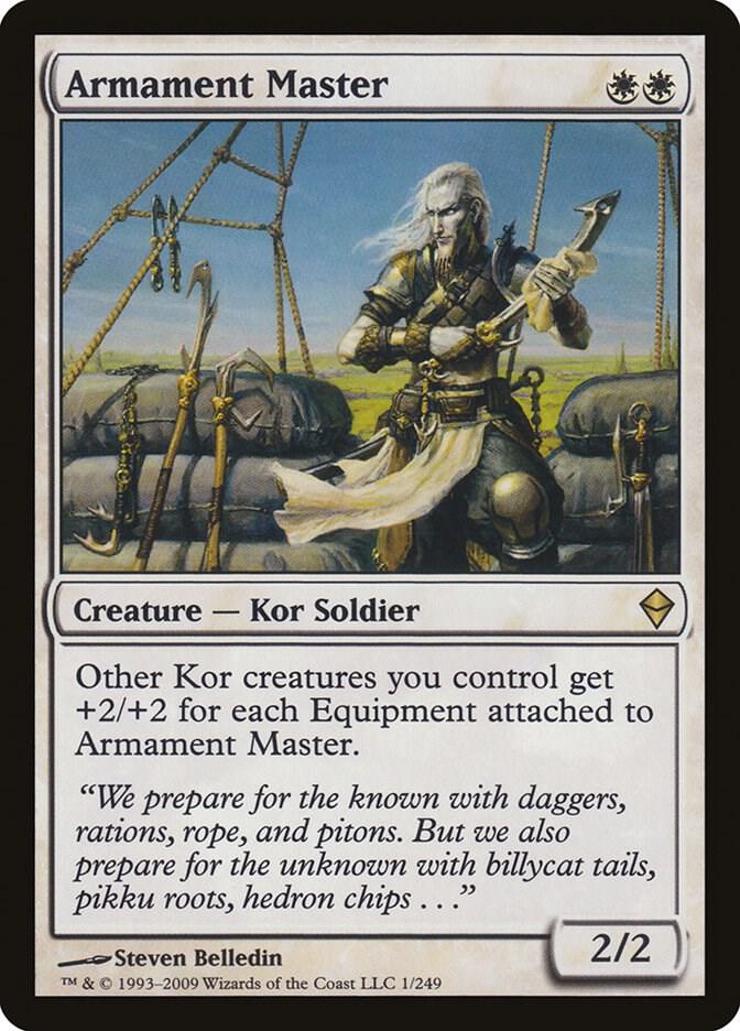 Armament Master 1 card from Zendikar