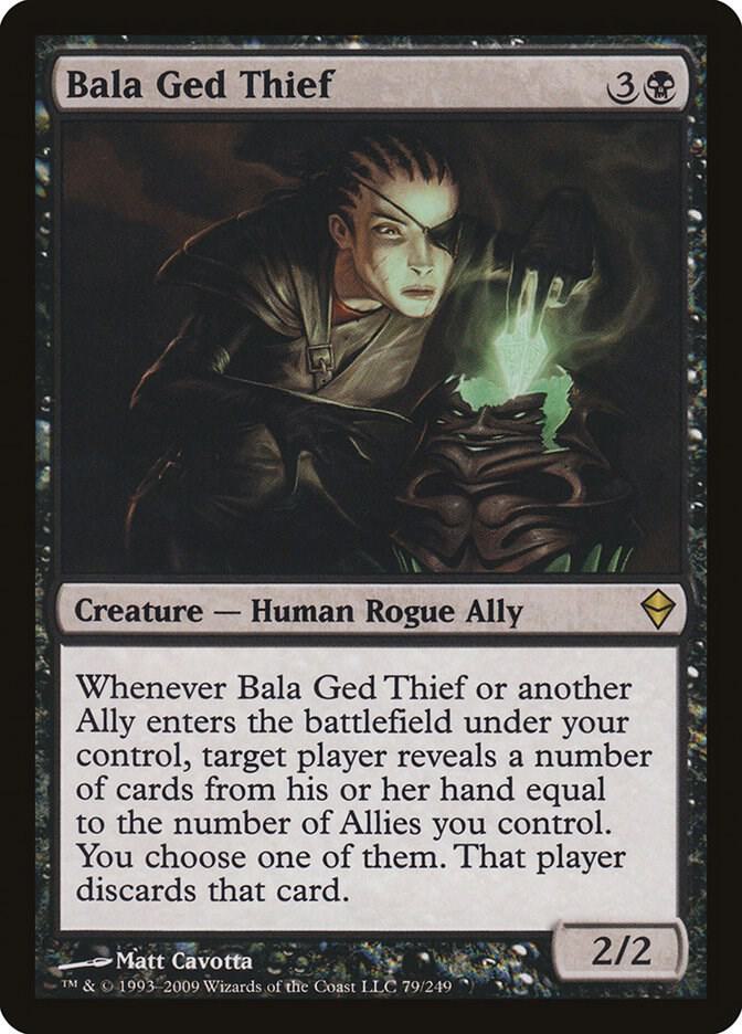 Bala Ged Thief 79 card from Zendikar