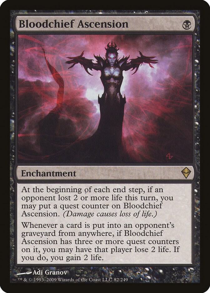 Bloodchief Ascension 82 card from Zendikar