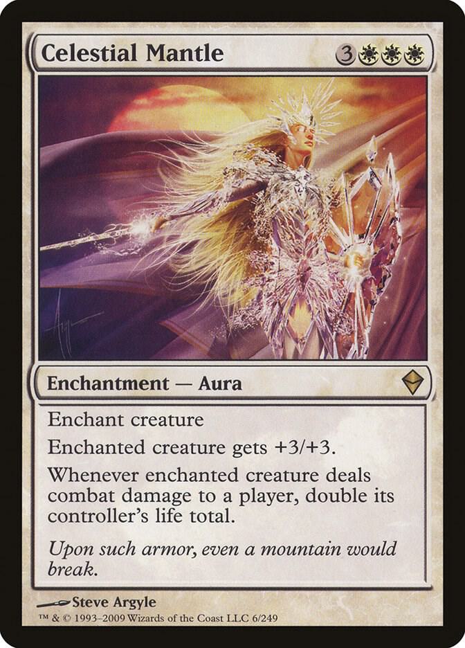 Celestial Mantle 6 card from Zendikar