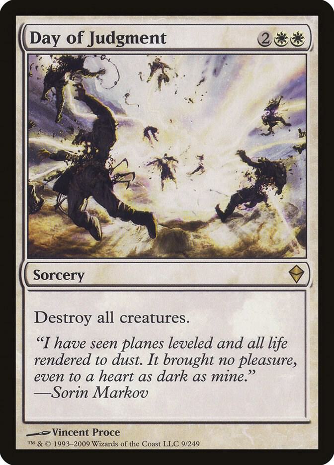 Day of Judgment 9 card from Zendikar