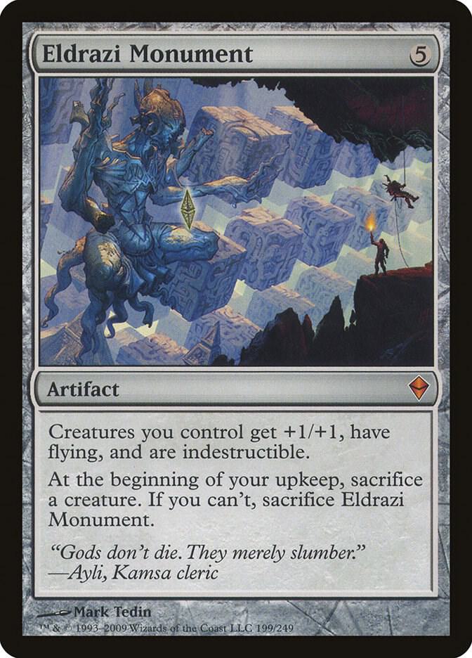 Eldrazi Monument 199 card from Zendikar