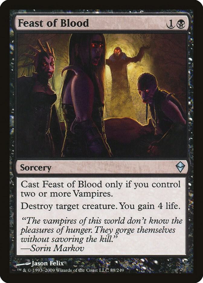 Feast of Blood 88 card from Zendikar