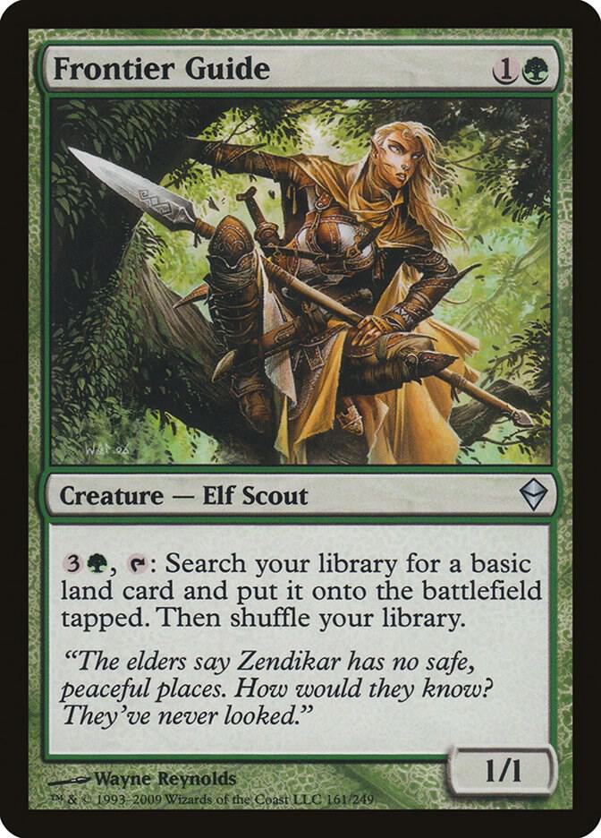 Frontier Guide 161 card from Zendikar