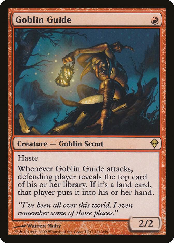 Goblin Guide 126 card from Zendikar
