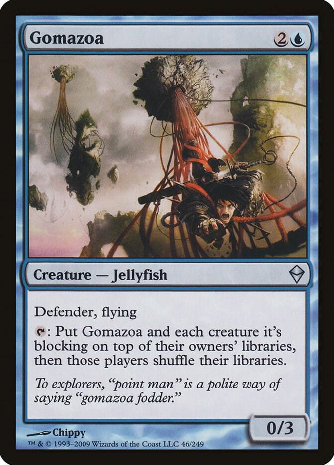 Gomazoa 46 card from Zendikar