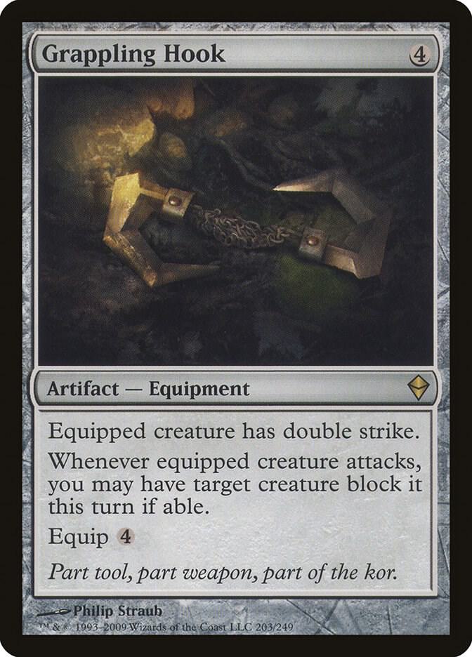 Grappling Hook 203 card from Zendikar