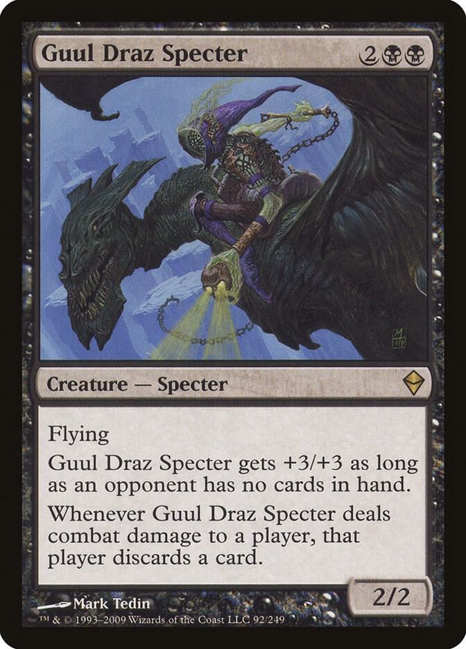 Guul Draz Specter 92 card from Zendikar