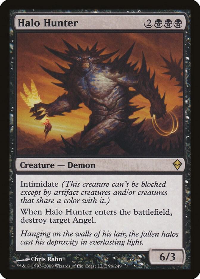 Halo Hunter 96 card from Zendikar