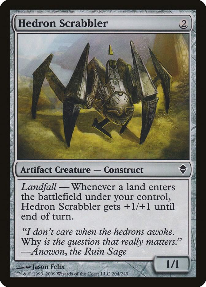 Hedron Scrabbler 204 card from Zendikar