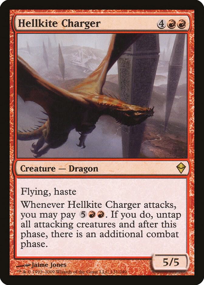 Hellkite Charger 131 card from Zendikar