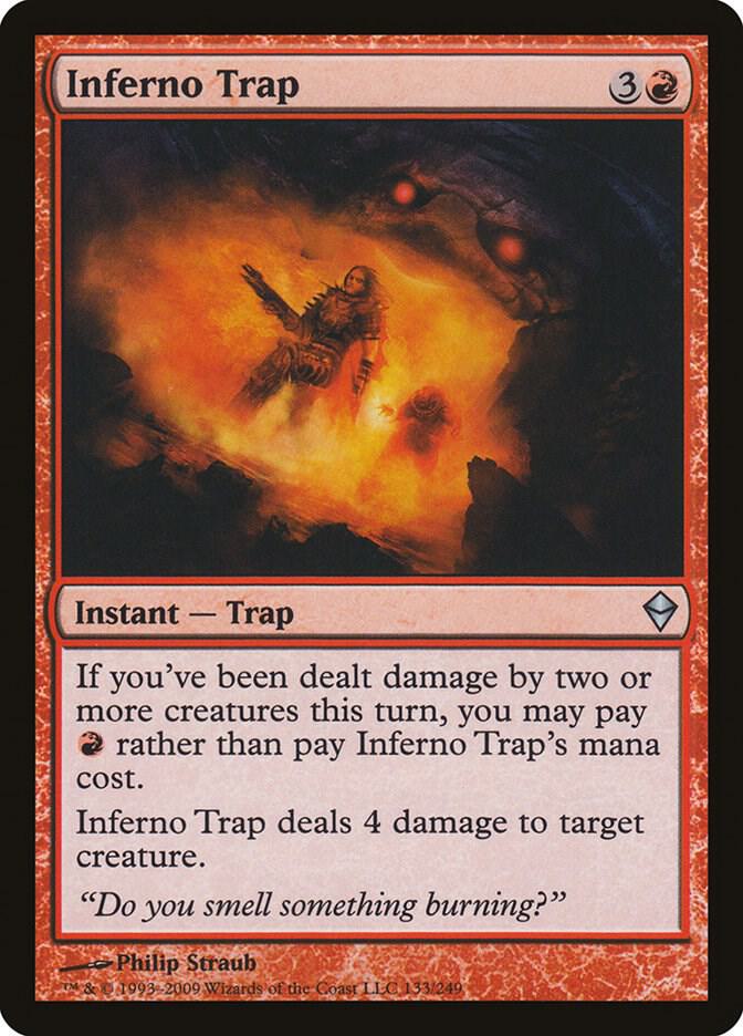 Inferno Trap 133 card from Zendikar