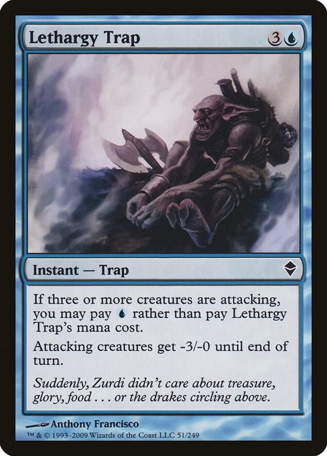 Lethargy Trap 51 card from Zendikar