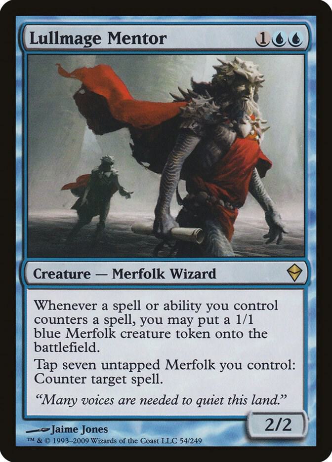 Lullmage Mentor 54 card from Zendikar