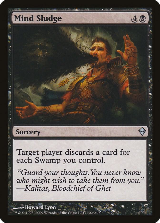Mind Sludge 102 card from Zendikar