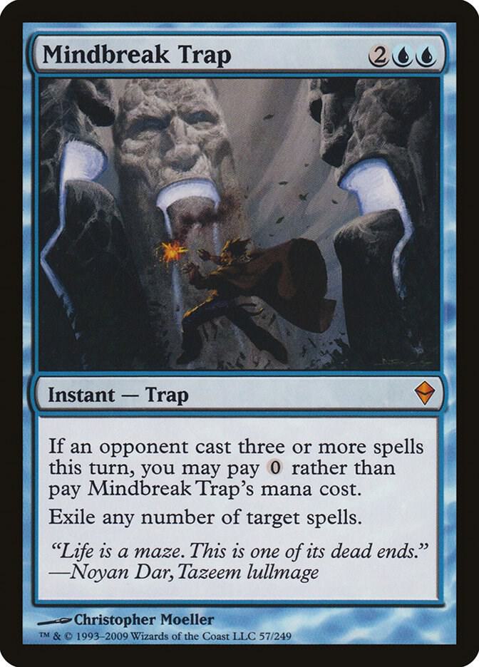Mindbreak Trap 57 card from Zendikar