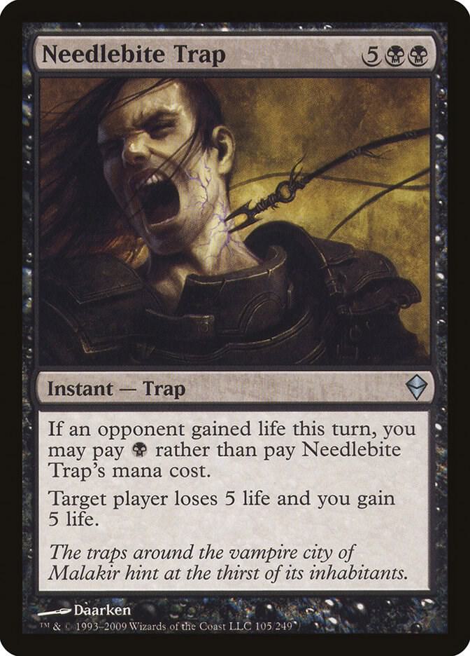 Needlebite Trap 105 card from Zendikar