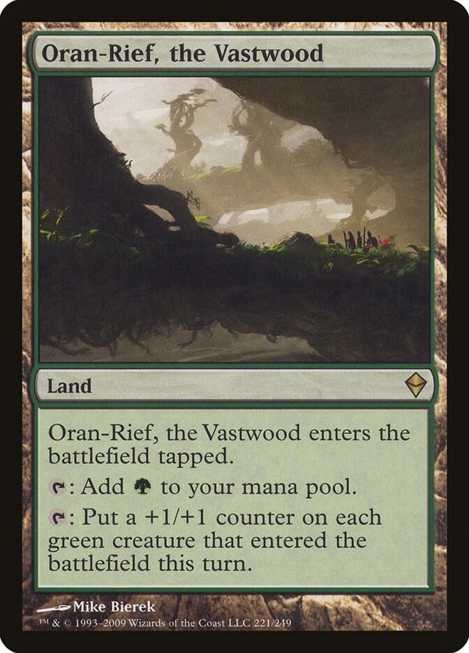 Oran-Rief, the Vastwood 221 card from Zendikar