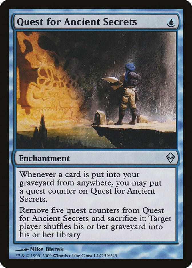 Quest for Ancient Secrets 59 card from Zendikar