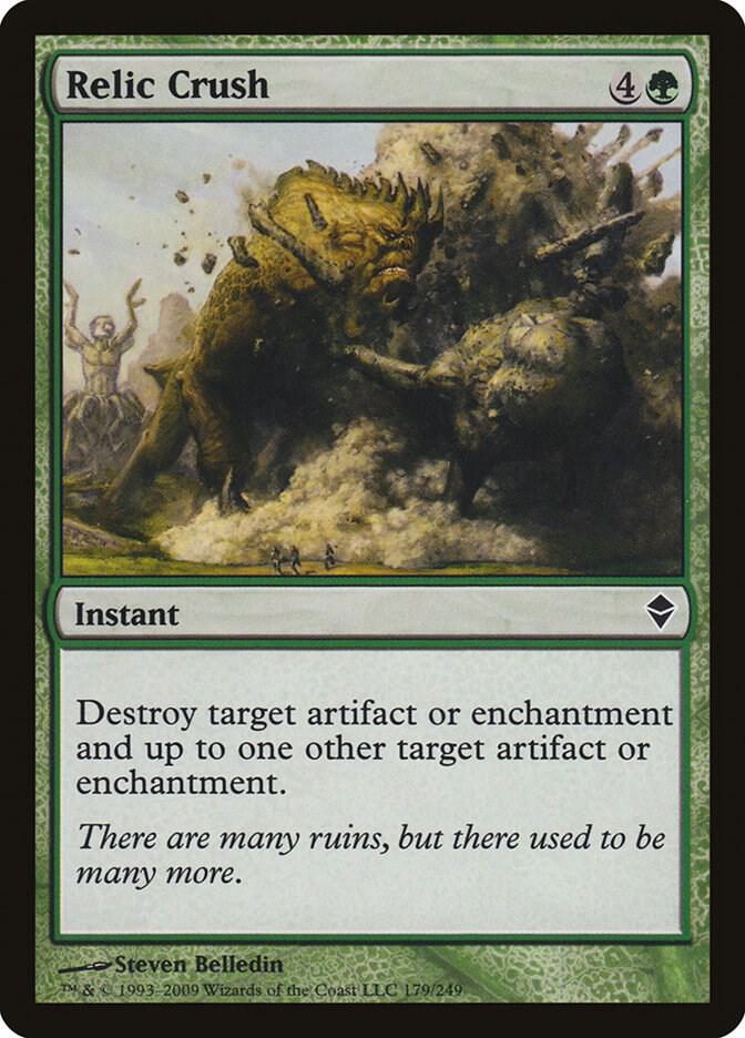 Relic Crush 179 card from Zendikar