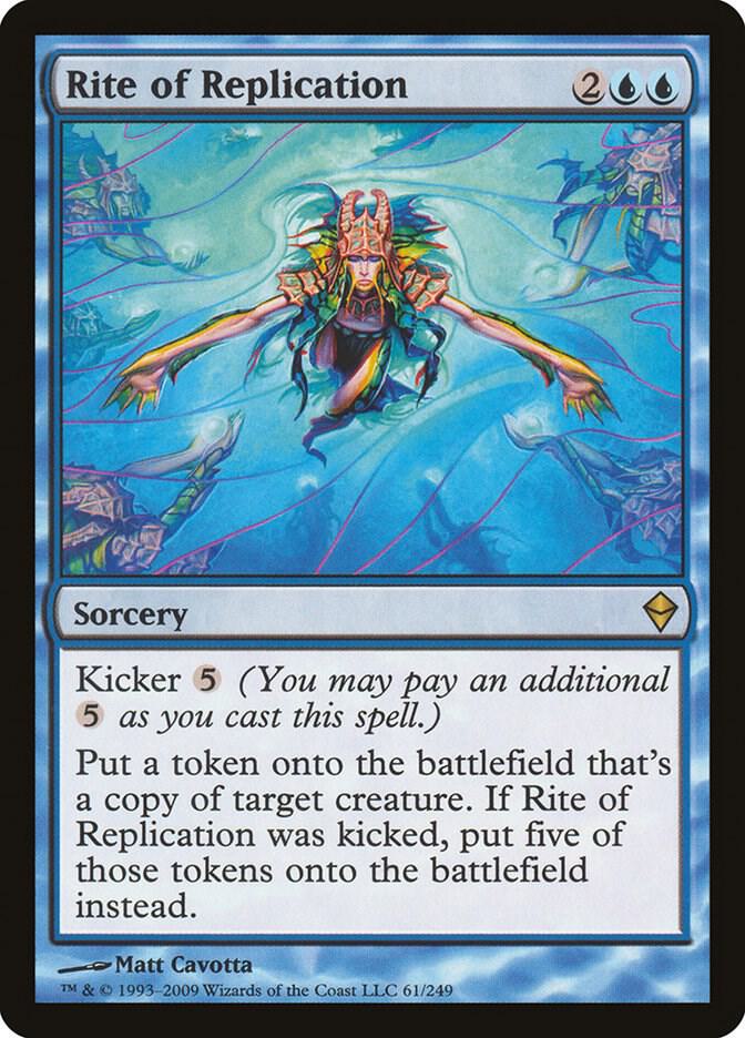 Rite of Replication 61 card from Zendikar