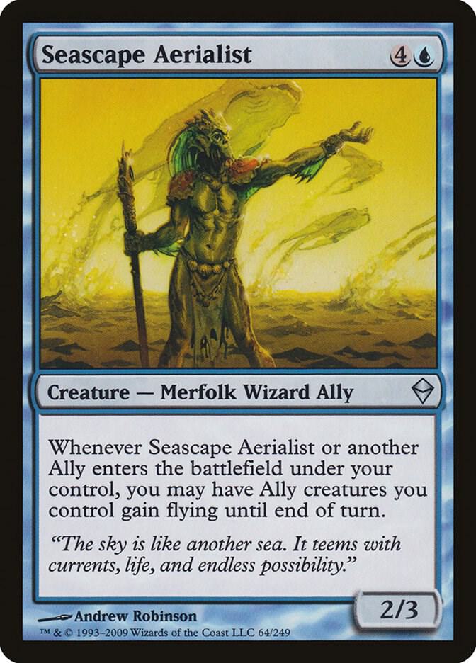 Seascape Aerialist 64 card from Zendikar