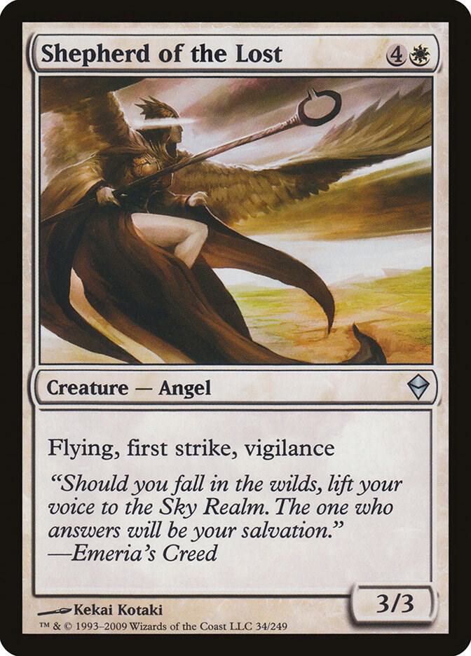 Shepherd of the Lost 34 card from Zendikar
