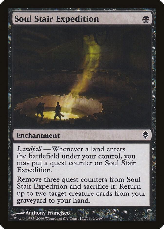 Soul Stair Expedition 112 card from Zendikar