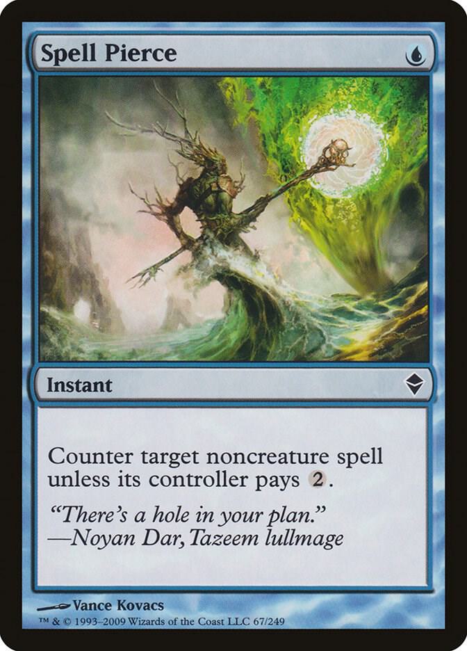 Spell Pierce 67 card from Zendikar