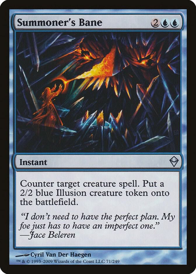Summoner's Bane 71 card from Zendikar
