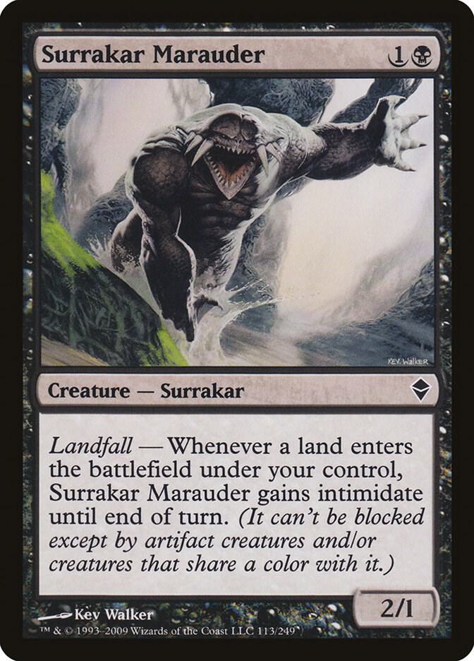 Surrakar Marauder 113 card from Zendikar