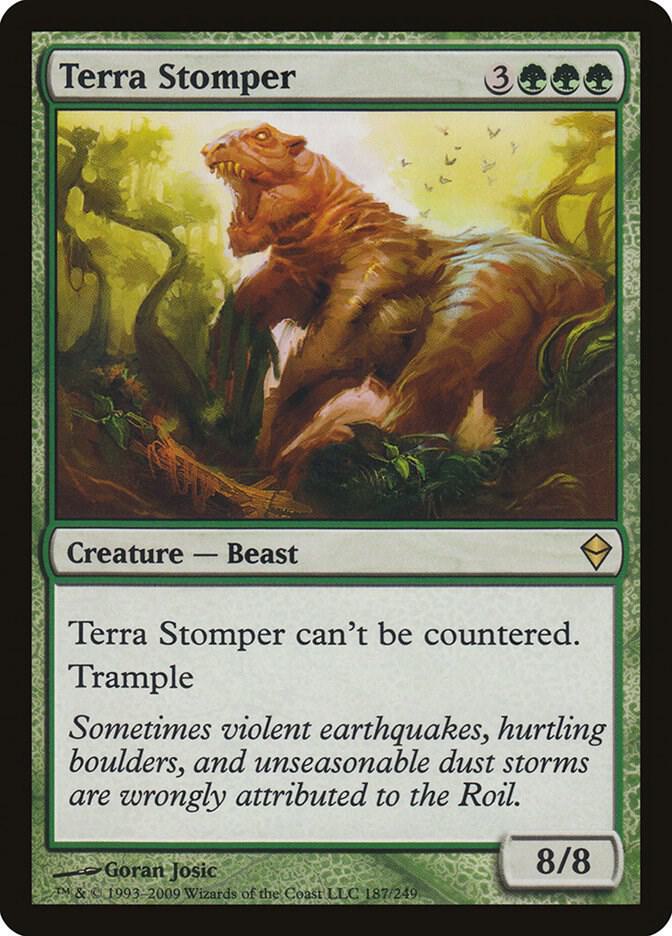 Terra Stomper 187 card from Zendikar