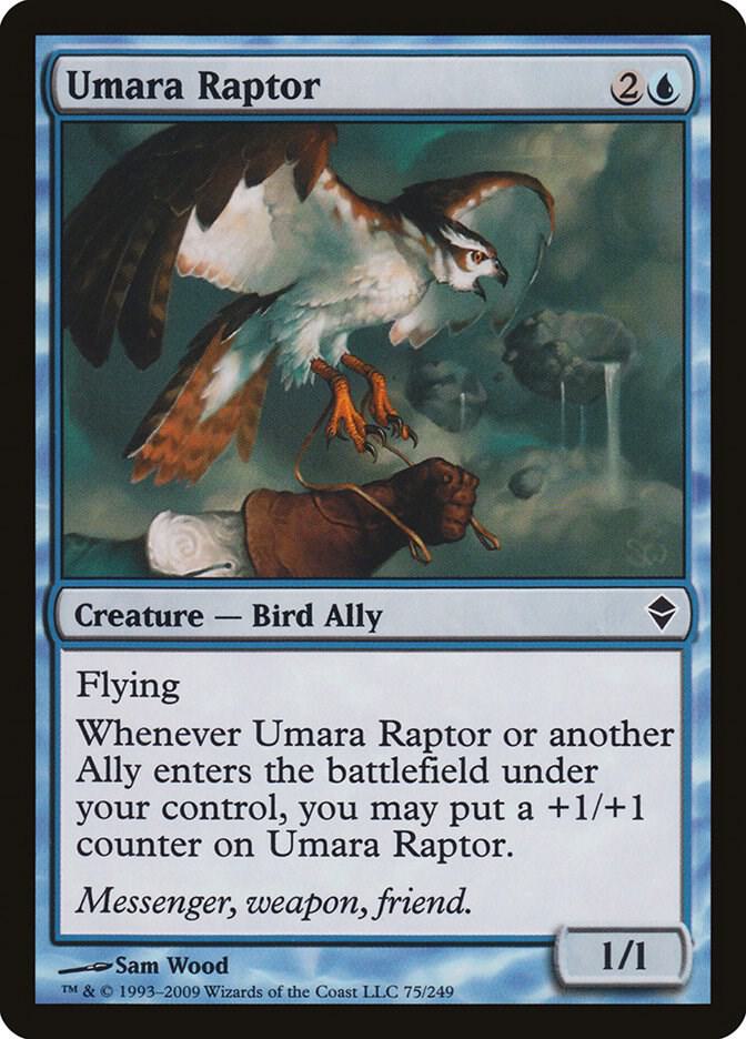 Umara Raptor 75 card from Zendikar