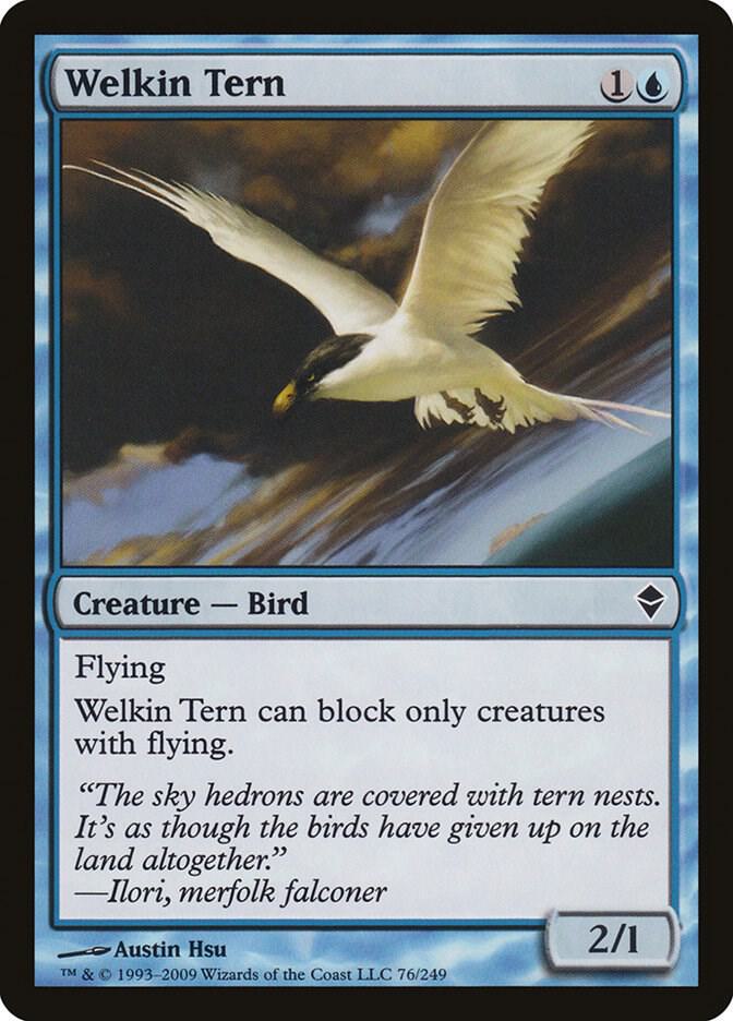 Welkin Tern 76 card from Zendikar