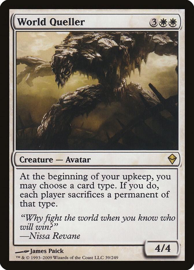 World Queller 39 card from Zendikar