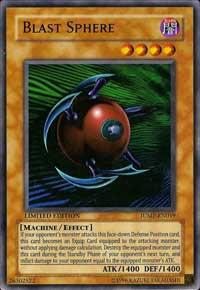 Blast Sphere JUMP-EN019 card from Shonen Jump Magazine Promos