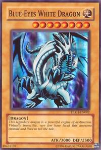Blue-Eyes White Dragon DLG1-EN002 card from Dark Legends