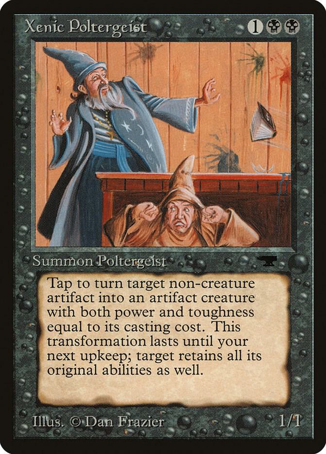 Xenic Poltergeist card from Antiquities