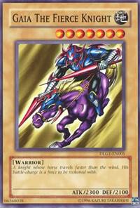 Gaia the Fierce Knight DLG1-EN005 card from Dark Legends