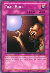 Trap Hole DLG1-EN008 card from Dark Legends