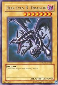 Red-Eyes B. Dragon DLG1-EN012 card from Dark Legends