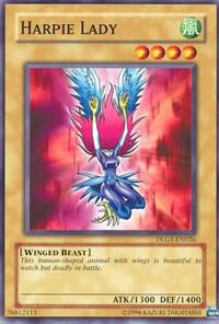 Harpie Lady DLG1-EN026 card from Dark Legends