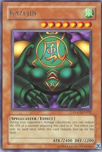 Kazejin DLG1-EN032 card from Dark Legends